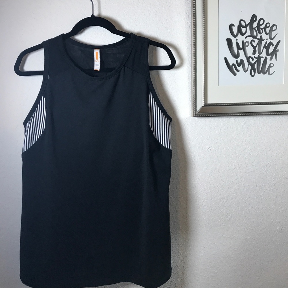 Lucy Black Tank Top Size XL